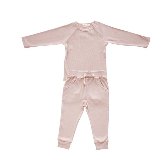 NWT Organic Cotton Lounge Set for baby and toddler - Picture 1 of 3